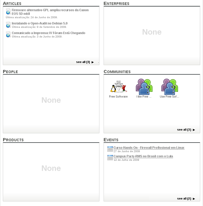 Advanced search results with example